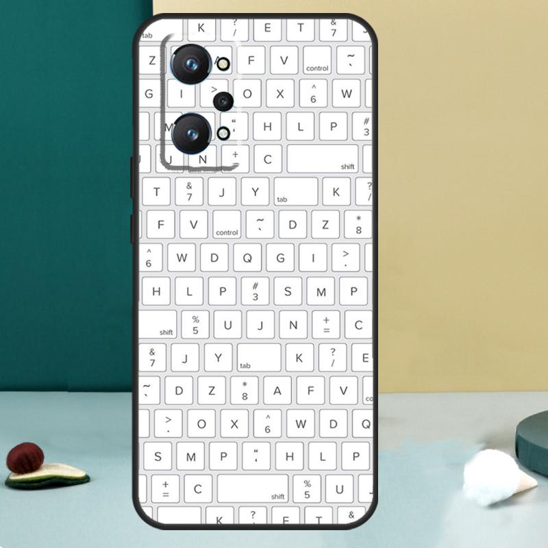 

Chemistry Formula Keyboard For Realme 11 10 12 13 14 Pro Plus GT 7 6 5 Pro GT 6T C67 C61 C53 C51 C21Y C25S C75 C55 Case Realme GT5
