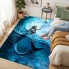 Mermaid Fantasy Living Room Nonslip Area Rug Soft Carpet For Bedroom Game Playroom Sofa Office Home Decor Doormat Christmas Gift