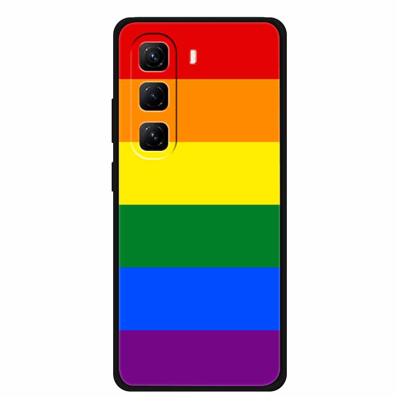 For Infinix Hot 60 Pro+ Case Cool Cartoon Soft Silicone TPU Black Cover For Infinix Hot 60 Pro Plus ShockProof Phone Case X6886