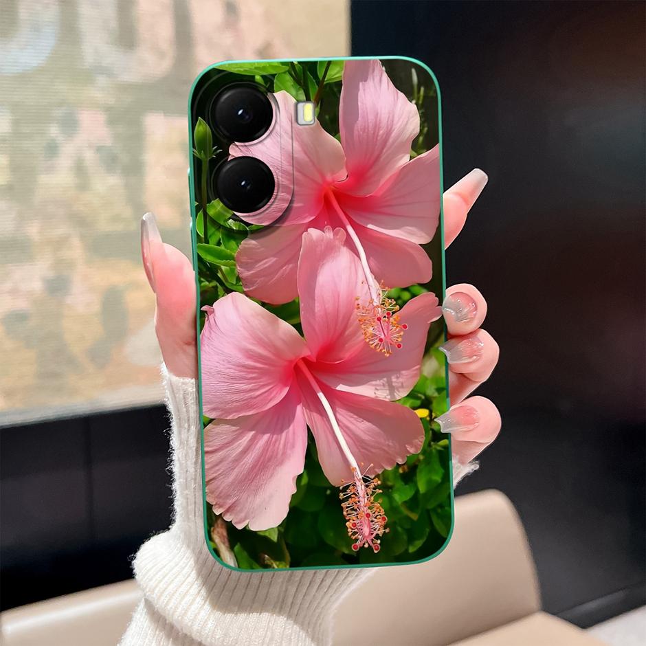 Case For Xiaomi Poco X7 X8 Pro Max Beautiful Bowknot Flower Anti-Fingerprint Unique Phone Cover For PocoX7Pro PocoX8ProMax Coque