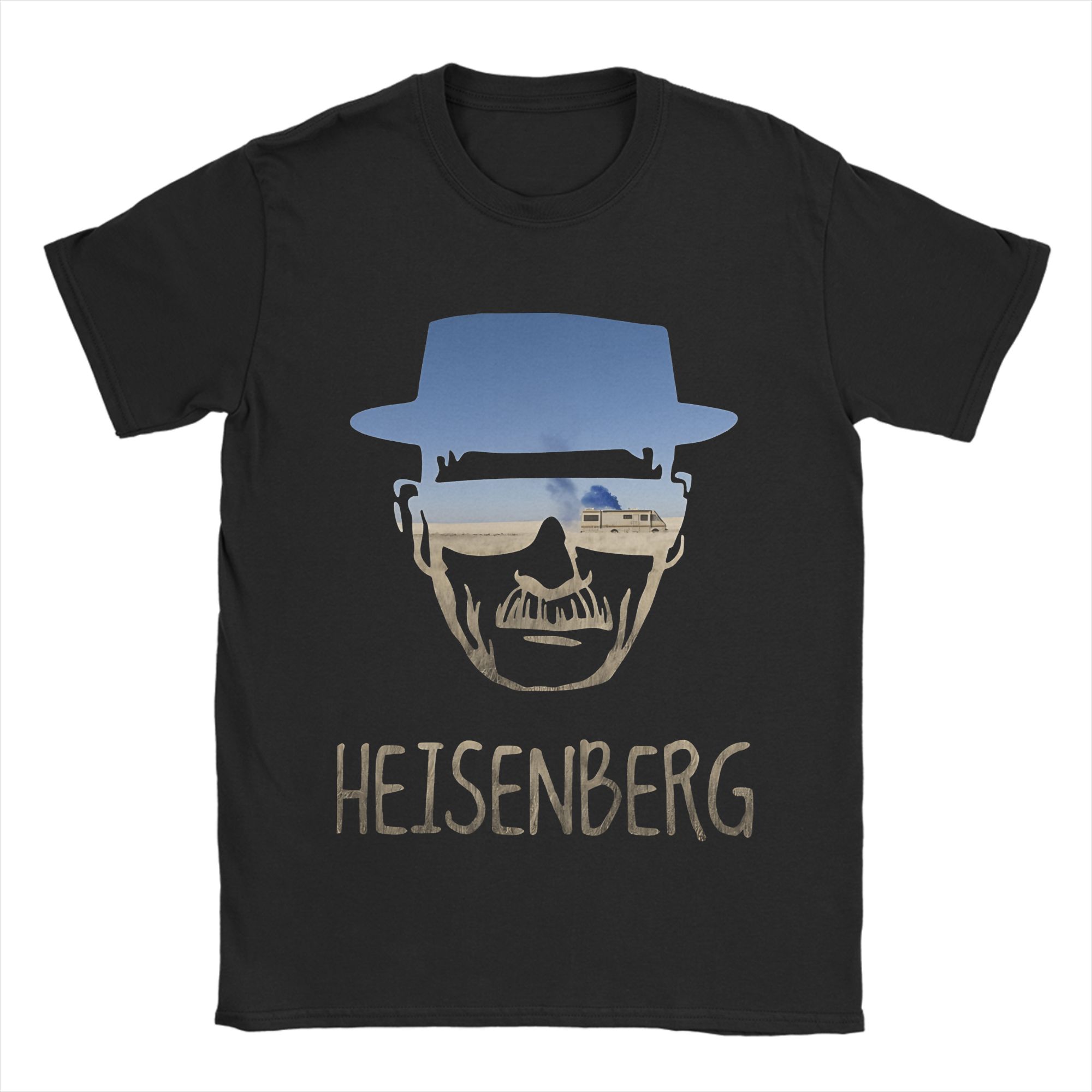 

Футболка Хейзенберг Летняя Мода из Breaking Bad Футболки Мужские 100% Хлопок Круглый Вырез Оверсайз Футболки С Коротким Рукавом Винтажные Топы - Мужские... S разноцветный