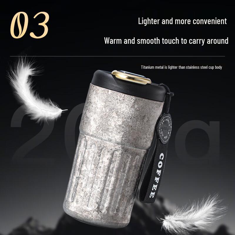 Mingshi Titanium Digital Display Thermos Cup