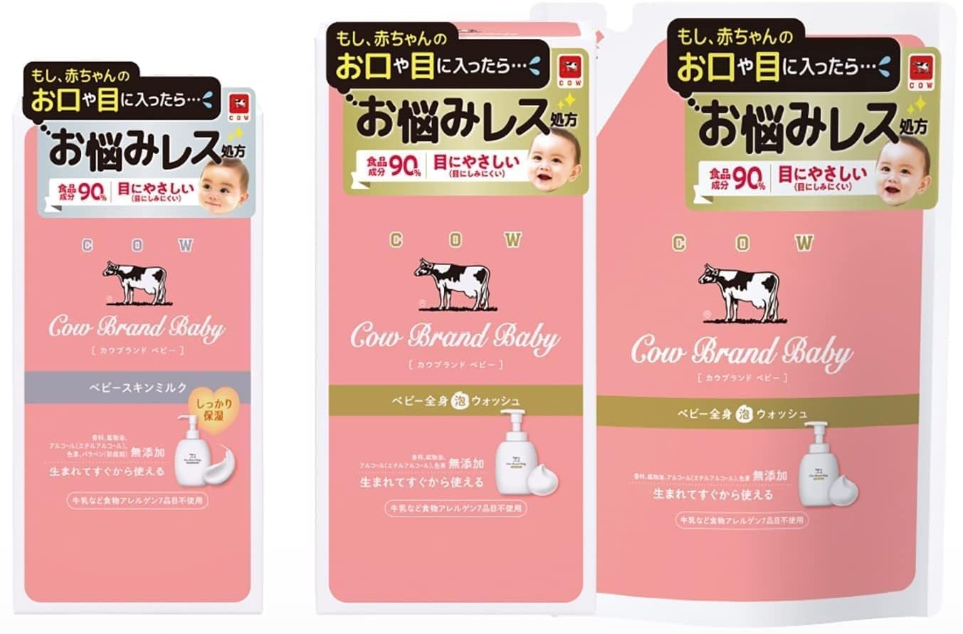 

COW BRAND BABY ПЕНКА ДЛЯ МЫТЬЯ ТЕЛА 400 мл ПОМПА 350 мл ЗАПАСНОЙ БЛОК 300 г МОЛОЧКО ДЛЯ КОЖИ 1 ШТ. В НАБОР + +