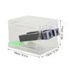 Acrylic Feeding Cricket   Pen with Tubes Insect Cockroach Care Kit Reptile   Box