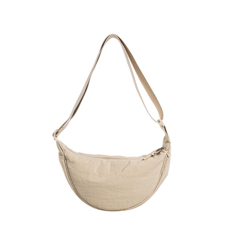 Cotton Crossbody Bag for Women Trendy Quilted Shoulder Handbag