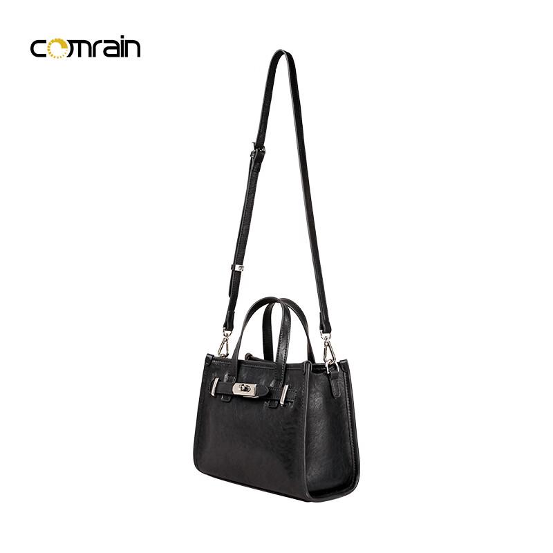 COMRAIN Women's Cowhide Kelly Bag