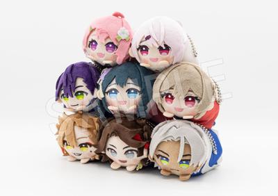 Nijisanji Mochikororin Plush 1 Approximately 80mm Made of Polyester Mascot, Box, Long,
