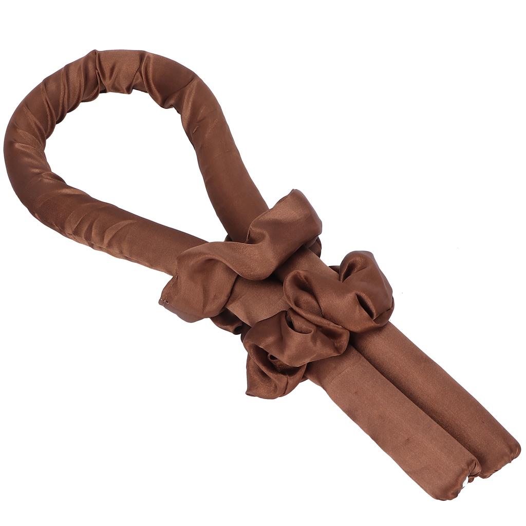 No Heat Curling Rod Curling Foam Hair Roller DIY Sleeping Heatless Hair Curlers Hair Curling Tool Brown