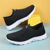 Lett Herre Fritidssko Pustende Slip-on Herre Fritidssneakers Sklisikre Herre Flats Utendørs Gåsko Størrelse 39-47
