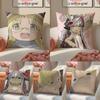 Anime Haunting NNanachi Riko from Made In AAbyss Cushion Cover Pillowcase Short Plush Invisible Zipper Room Sofa Cushion Cover