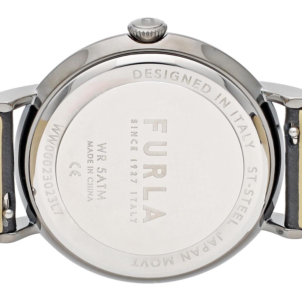 Uhr FURLA EASYSHAPE Schwarzes Zifferblatt Edelstahl Quarz Uhr Schmuck Accessoire WW00023023L7 [Furla] 37,5MM Damen [Artikel]