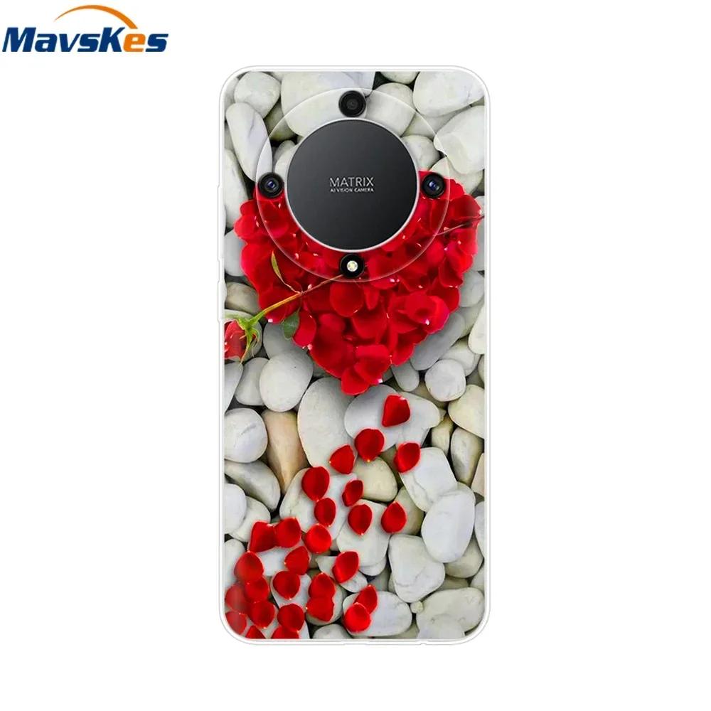 For Honor X9b Phone Cover Lovely High Quality Case for Honor X9b 5G HonorX9b Camera Protection Soft Silicone Lightweight Shells