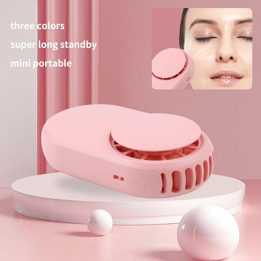 Mini USB Rechargeable Bladeless Fan for Eyelash Extensions