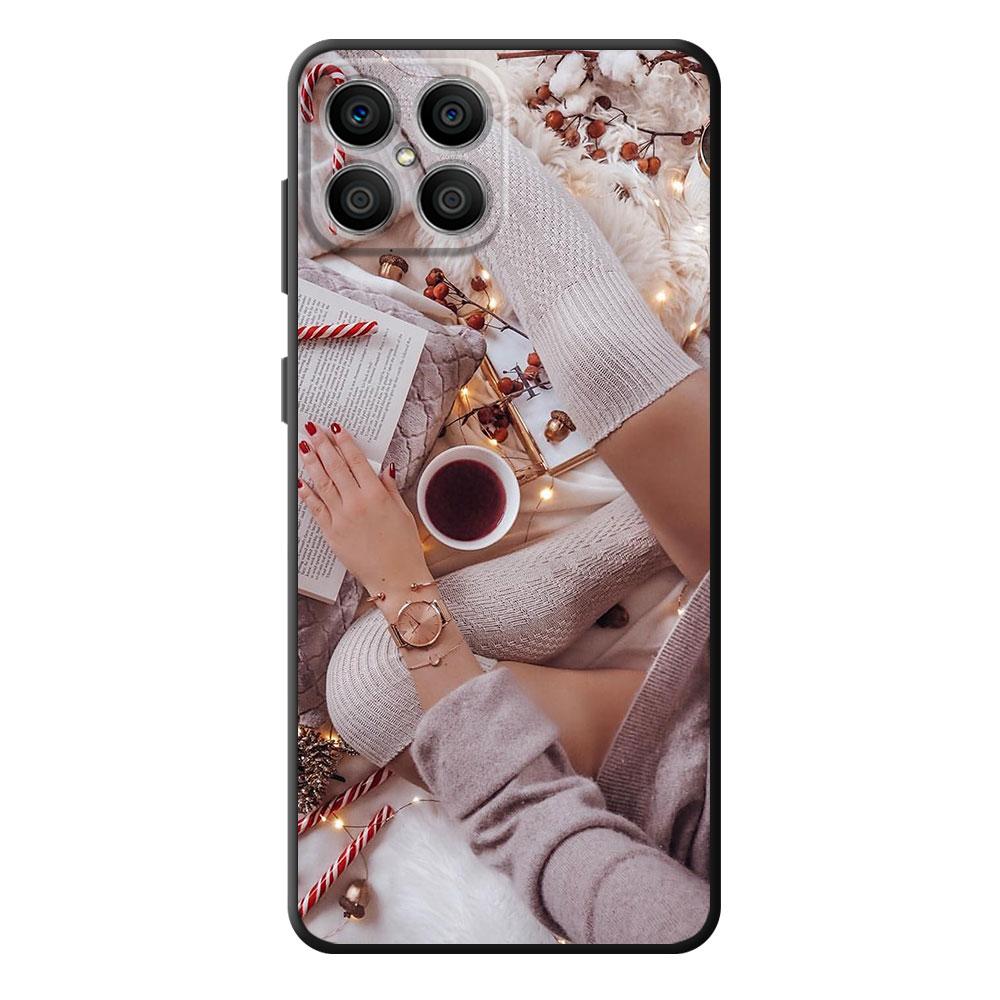 

Силиконовый чехол Capa Merry Christma Winter Girl Case Coque для Xiaomi Mi A2 Lite 12X Note 10 Pro 10 5G 9 SE 11 Lite 10S 9T 10T 11T 12 Xiaomi 12 Lite