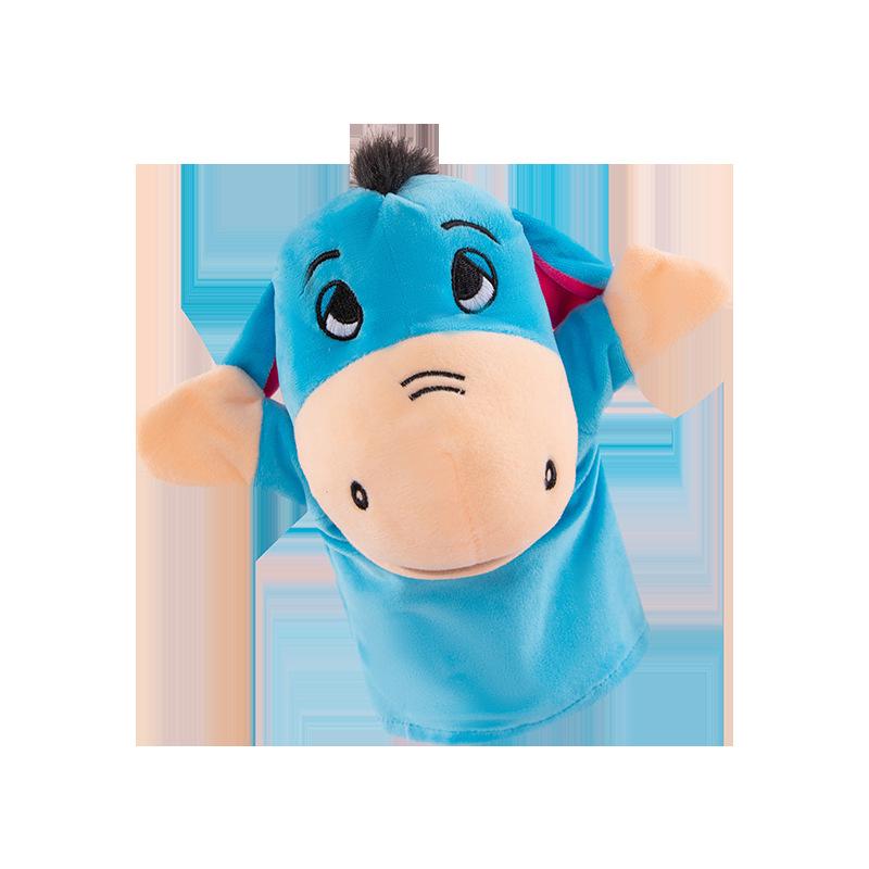 Hand Puppet Toy Animal Hand Soothing Doll Show Lion Can Open Mouth Animal Doll Kindergarten Lecture Props