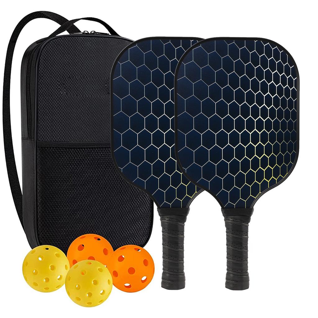 Carbon Fiber Pickleball Paddle Honeycomb Core Outdoor Sports Carbon Composite Paddle For Pickleball Players Durable Lightweight Design