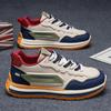 Men's shoes spring new breathable casual sports shoes non-slip soft-soled white shoes men's trendy dad trendy shoes