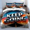 Motivational Decor Set For Home Soft Comfortable Duvet Cover Bedding Set Included 1*Duvet Cover & 2*Pillowcases, Gift