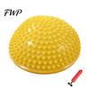 Kids Balance Ball Anti-Slip Thickened Base Hemispheric Massage Design Sensory Early Childhood Trainer Development Non-turning Preschool Activity Toy