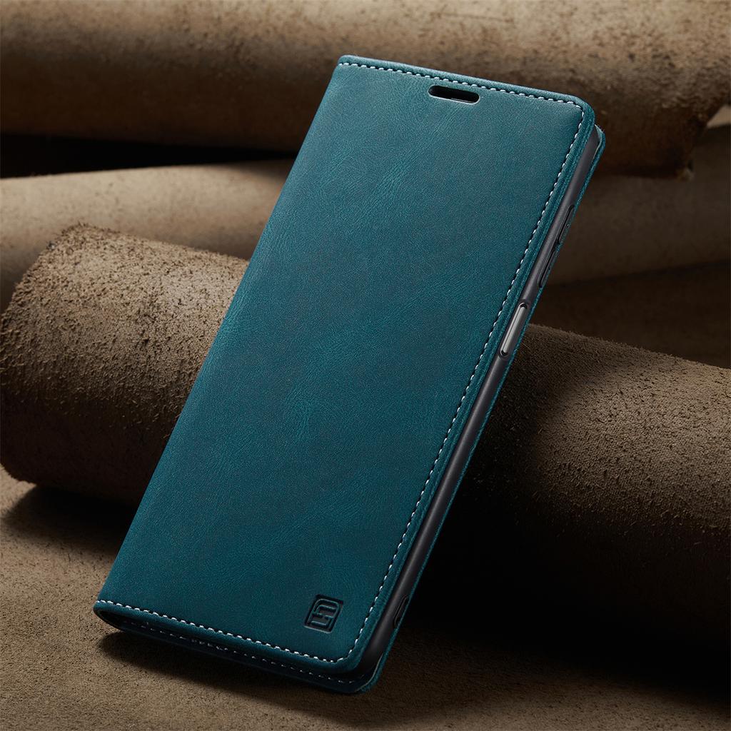 Premium Vintage Leather Wallet Case for Samsung Galaxy A41 - RFID Blocking Flip Cover with Card Slots, Shockproof Protective Phone Case (4 Colors)