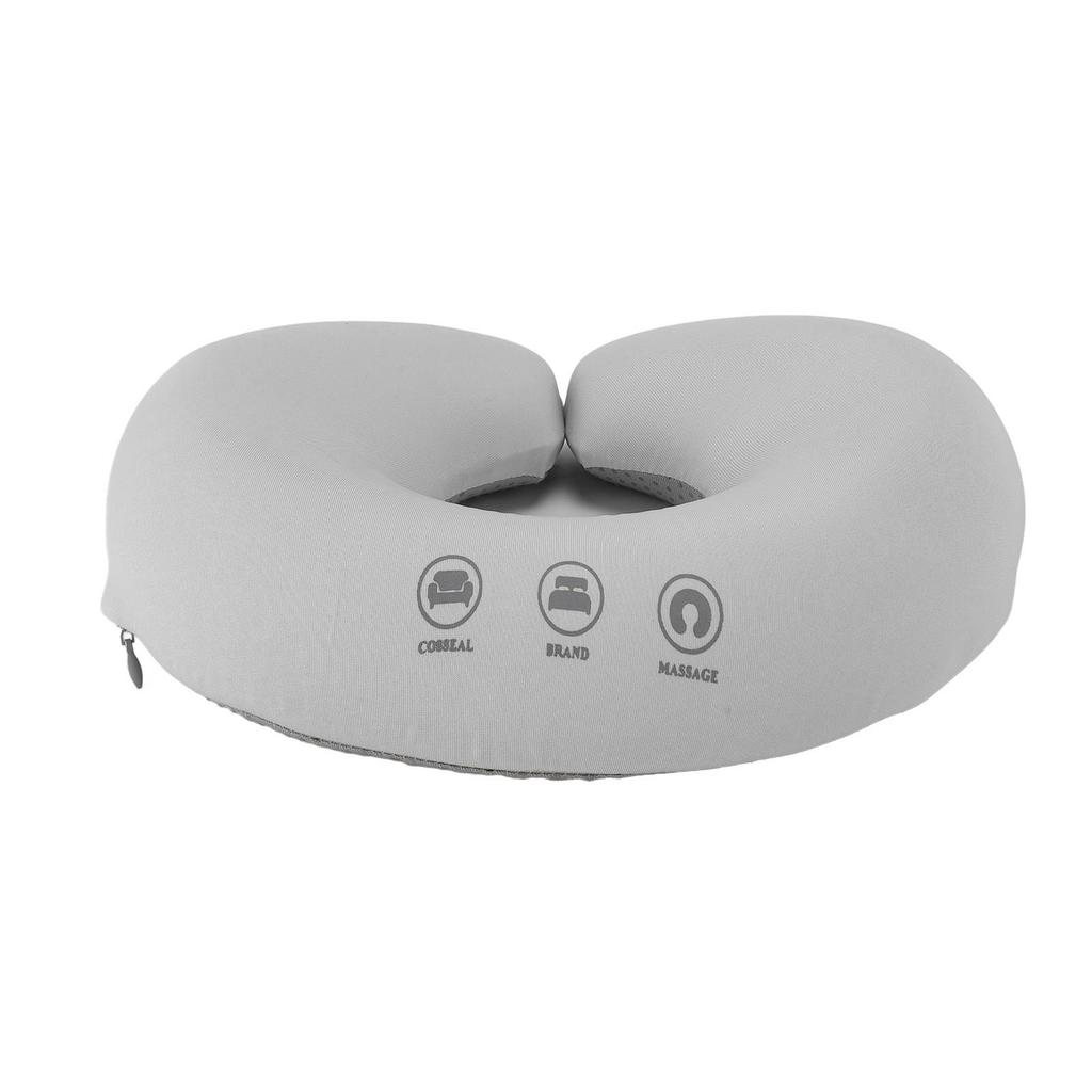 Facial Massage Pillow Soft Rebound After Surgery Face Down Prone Cushion for Sleeping Grey