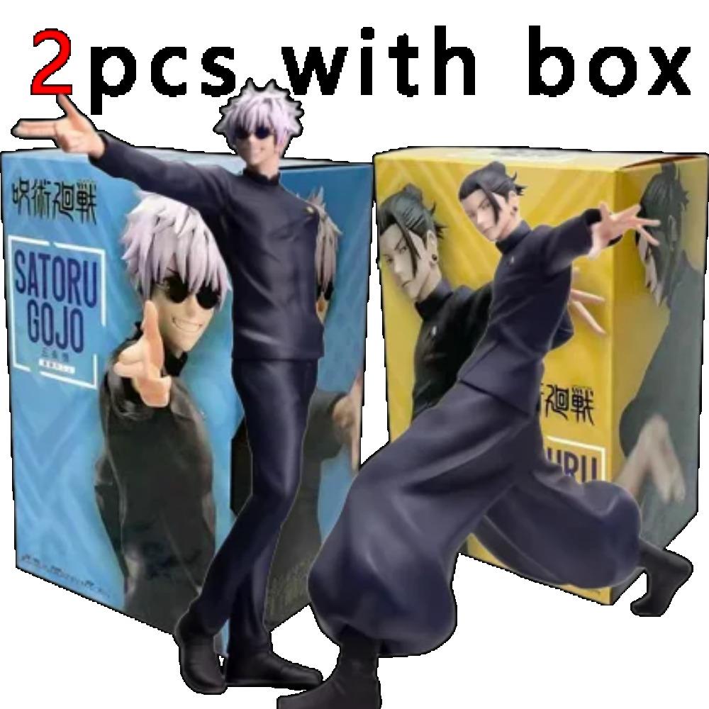 17cm Japanische Anime Jujutsu Kaisen Figur Gojo Satoru Actionfigur PVC Modell Spielzeug Sammlerstück Statue Stehend Kinder Geschenke