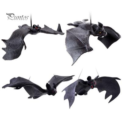 Halloween Artificial Funny Pendant Simulation Bat Haunted House Party Trick Toy