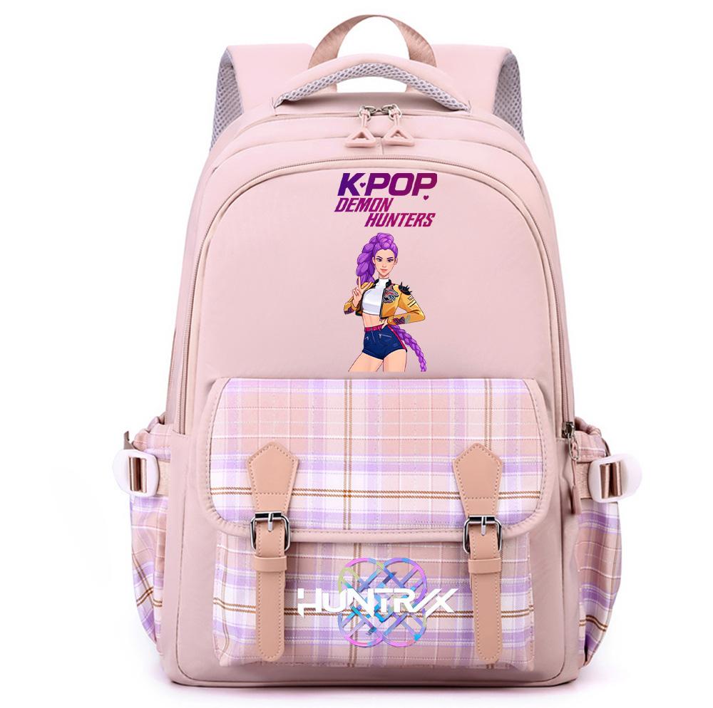 New Anime Cartoon K-Pop Printed Large Capacity Backpack for Teenger Student Girl Boy Schoolbag Bookbag Women Waterproof Travel Bag Mochila Kid Gift