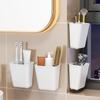 Wall-Mounted Storage Box for The Kitchen, Bathroom, And Toilet, For Organizing Items Like Tableware And More, Open Storage Bins