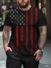 Manfinity LEGND Men Plus Americana Print Tee