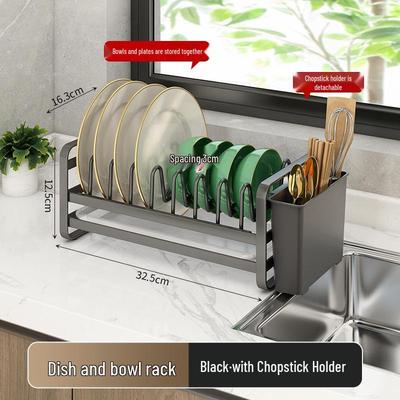 Multifunctional Kitchen Countertop Dish Rack Organizer