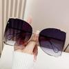 Large Square Fashion Glasses for Women Man, Featuring Colorful Metal Hollow Designs. Ideal for Light Photography, Holiday Presents, and Everyday Style