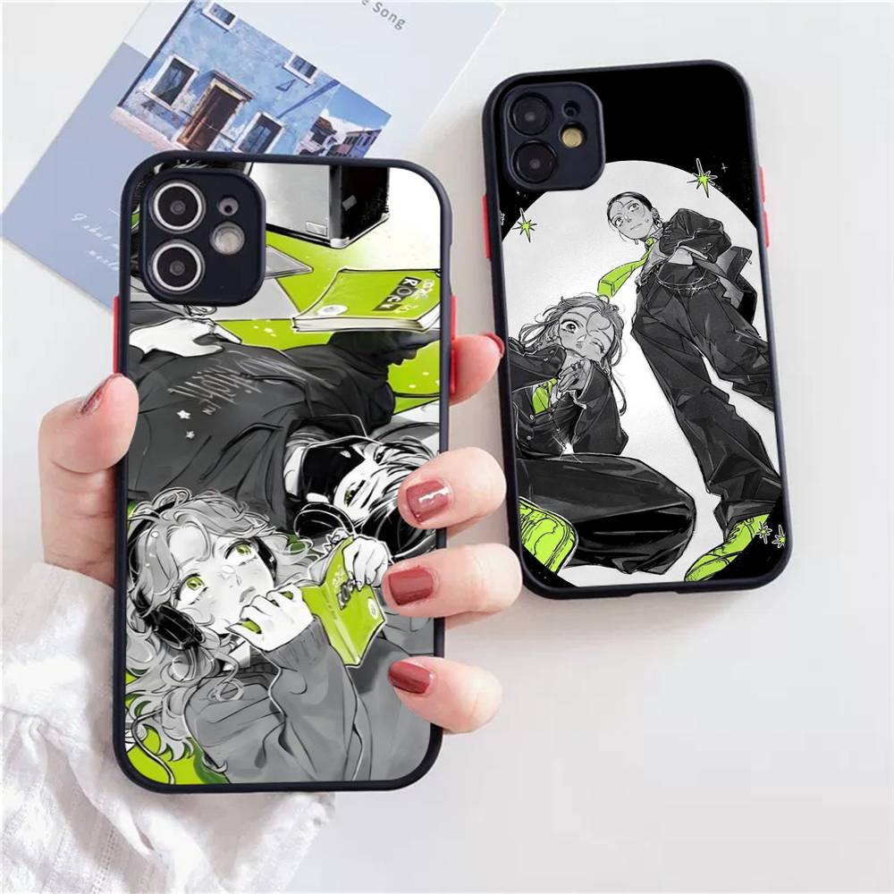 Aya Osawa Mitsuki Koga MitsuAya Shockproof Matte Phone Case For IPhone 16 15 14 13 12 11 Pro Max X XR XS MAX Mini