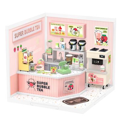 Mach es selbst Miniaturhaus Schöpfer Serie (Tapioka-Stand) mit japanischer Anleitung