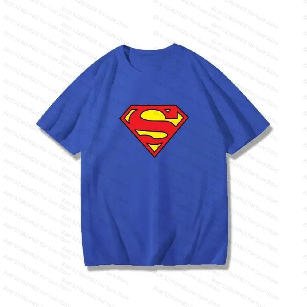 BatUnisex SuperUnisex Wonder Women tshirts Flash Cartoon Cotton TShirt Creative Loose Casual Short Sleeve Parent casual T shirt