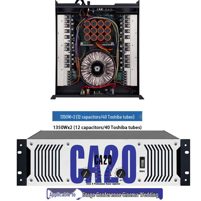 CA12 High-Performance Power Amplifier for Home, KTV, and Bar Subwoofers