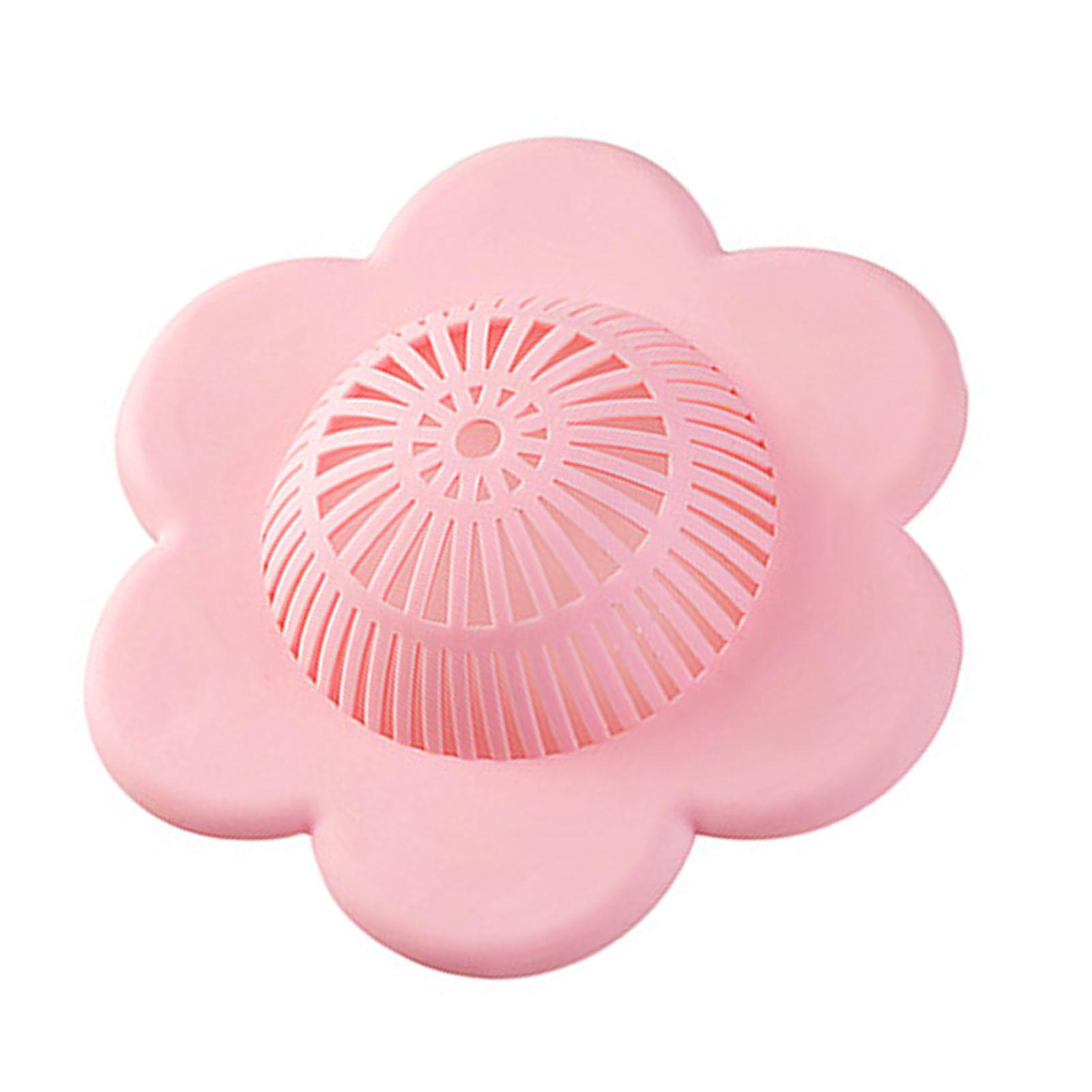 

PVC Sink Strainer Clogging Prevention Drain Filter Cover Suction Cup Drainage Outlet Stopper for Kitchen Bathroom