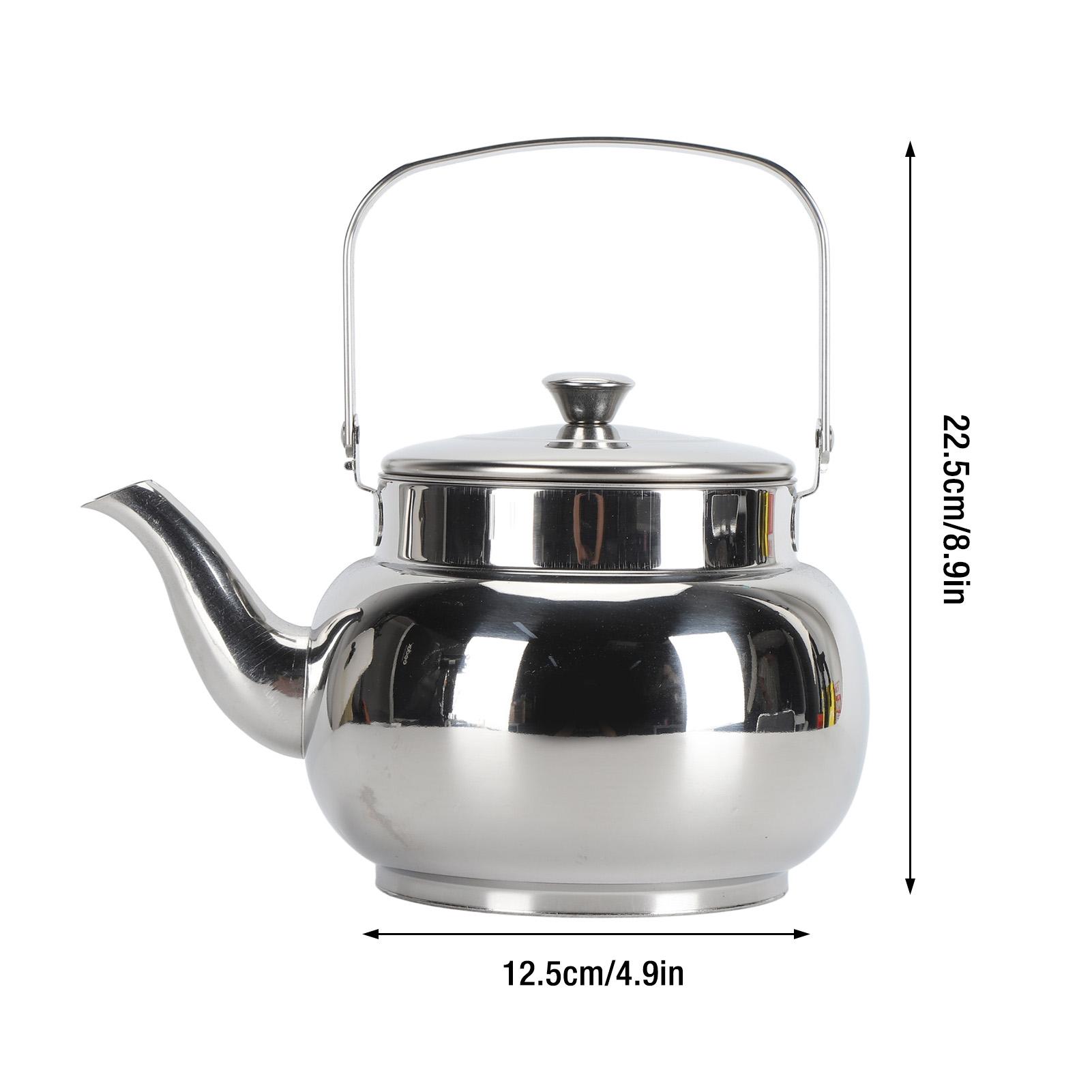 

Чайник 1л 2л зі знімним фільтром Чайник з нержавіючої сталі Кавник для сервірування на журнальний столик для дому готелю ресторану