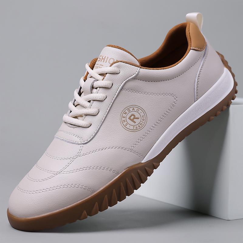 

Men s Casual Shoes White Shoes 38 бежевый