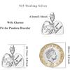 New Copper Mom Wife Sisters Family Pendans Bead Diy Compatible With Authentic Charm Bracelets Necklaces Women Jewellery