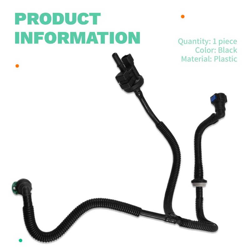 Durable-Fuel Vapor Separator Pipe Assembly Car Radiator Coolant Water Hose Carbon Canister Valve Hose