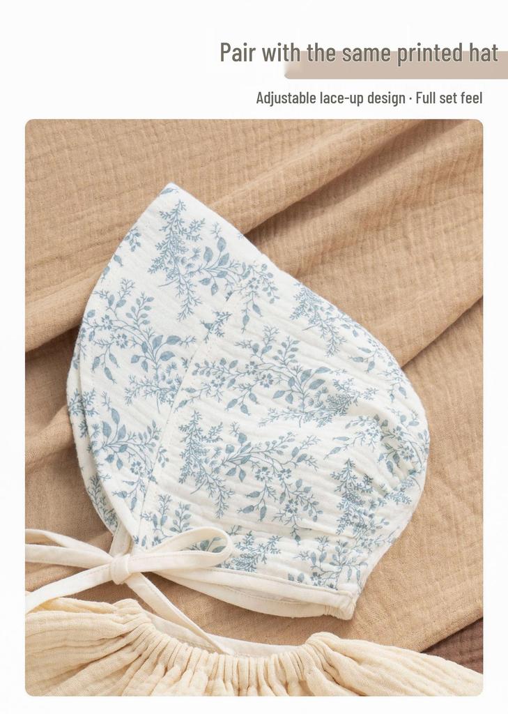 Entzückendes Sommer-Strampler-Set mit Blumenprint für Baby-Mädchen - 0 bis 12 Monate