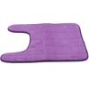 U-shaped Toilet Bath Mat Memory Foam Toilet Mat Soft Anti-Skid Water Absorbing Door Mat Bathroom and Home Decoration