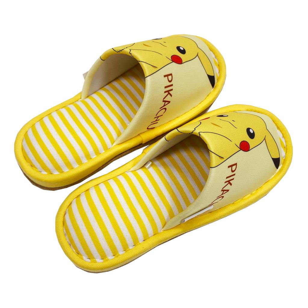 Pikachu Cute Comfortable Walking Slippers Stylish Yellow 24cm 211626 Slippers Room Shoes Slippers Indoors Guest Shoes [Pokémon] Pokémon [Nippon