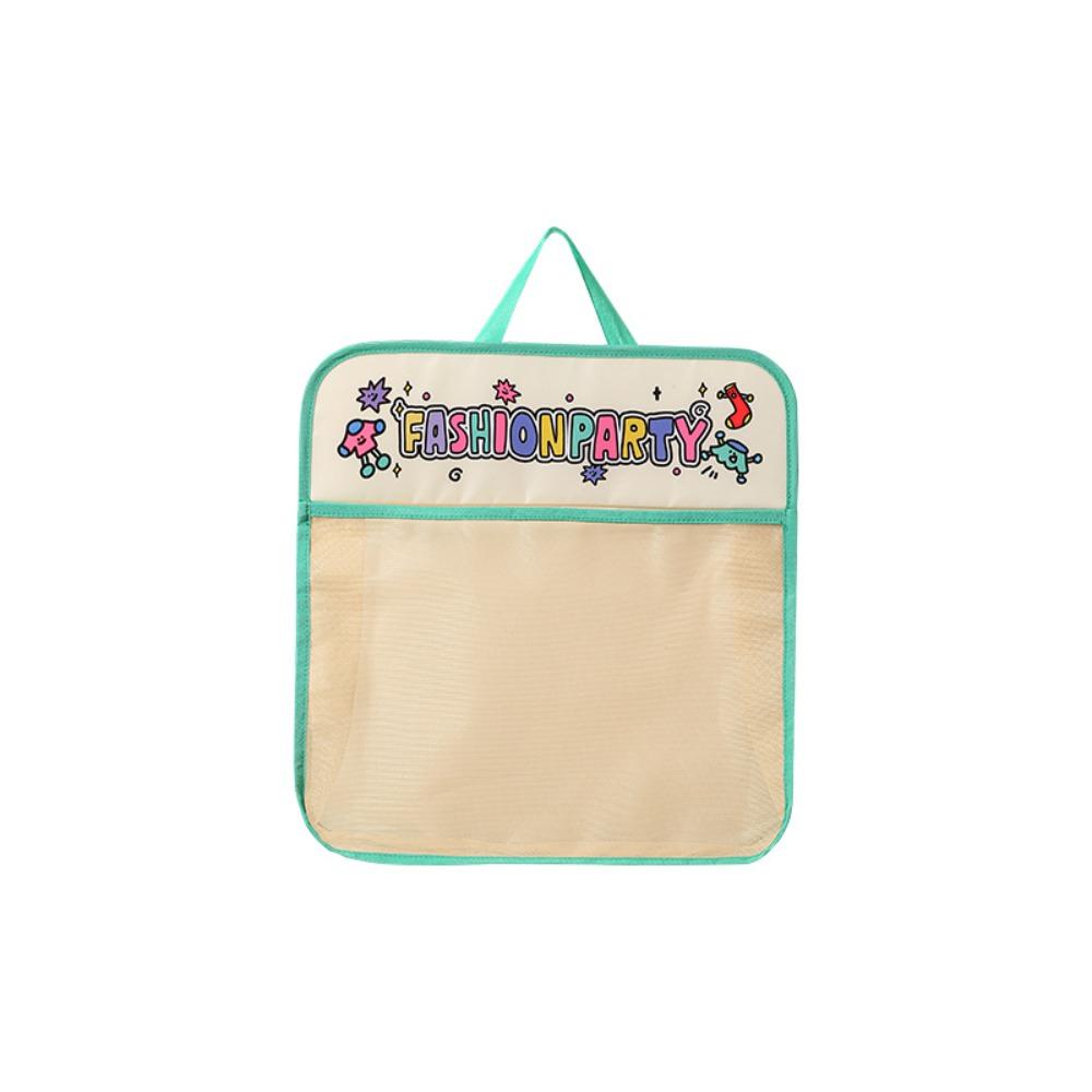 

1/2-слойная сетчатая сумка для хранения, многослойная подвесная сумка для носков, прочный органайзер для шкафа Green-Single-layer