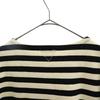 RHC Made In Japan Border Long Sleeve Boat Neck T-shirt Women Used