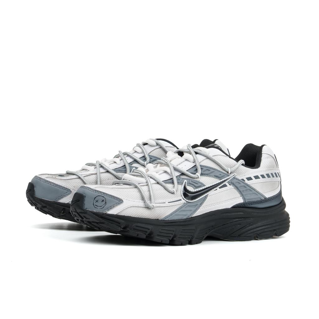 Nike Initiator Cushioning, Wear Resistant Low top City Commuting Running Shoes Unisex Black Gray 394055-100(Team719-)