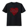 New Kittie Band Heart Leopard Print T Shirt For Fans S 5xl Nw02425 Vintage Stylish Unisex Comfortable Slightly Graphic