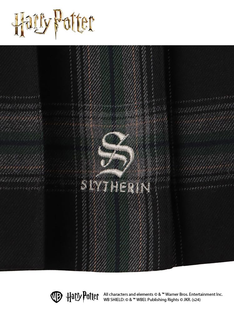 Rock Check Rock auf der Rückseite des 4313404 Slytherin [East Boy]<Harry Potter/Lined/Elastic waist> Damen (389)