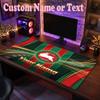 South Sydney Rabbitohs Customized Name Text Mouse Pad, Large Desk Mouse Mat Personalized Home Office Present
